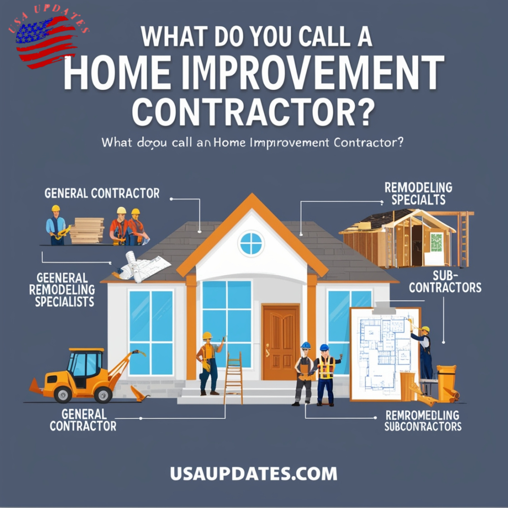 What do you call a home improvement contractor