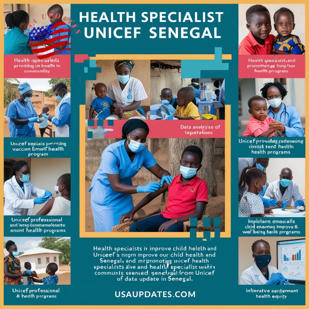 Health Specialist Unicef Senegal