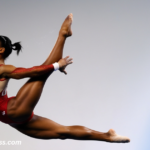 how many times can a gymnast step out of bounds