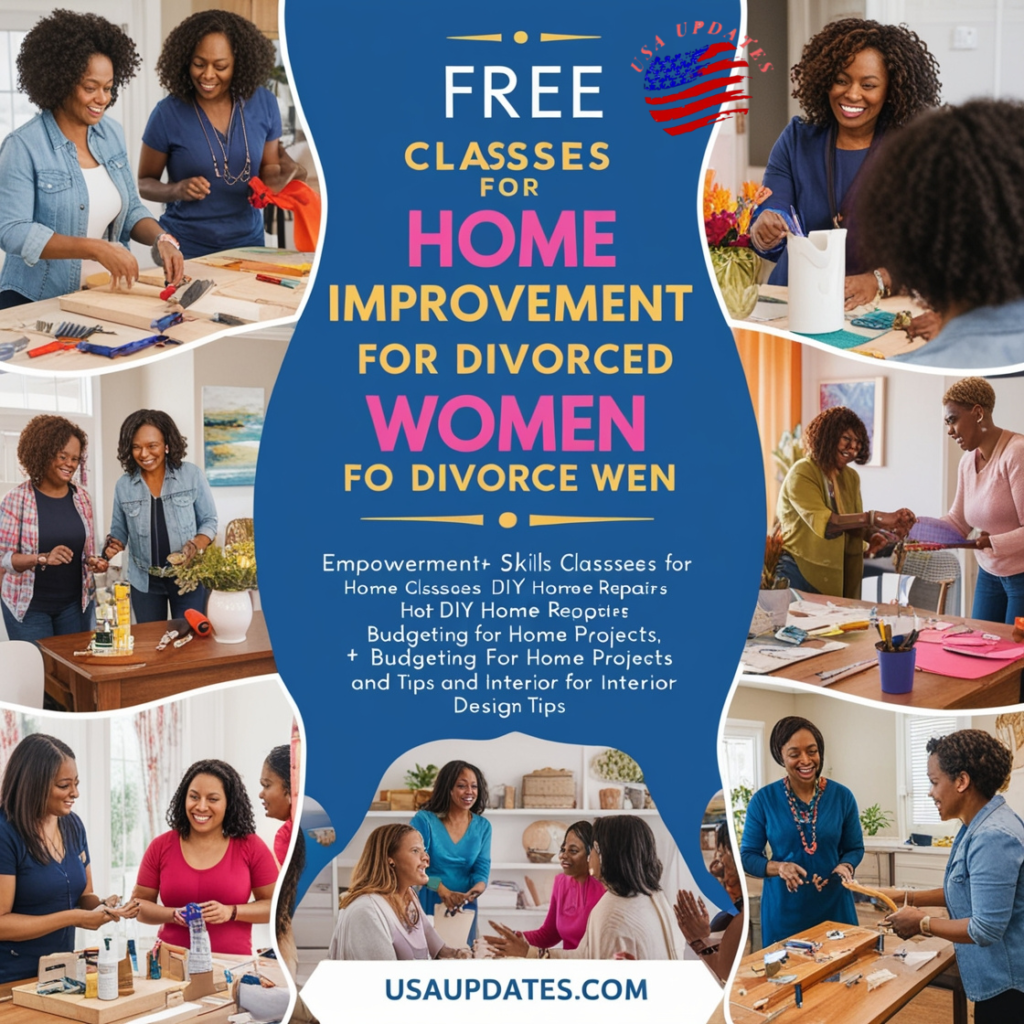 Free Classes For Home Improvement For Divorced Woman