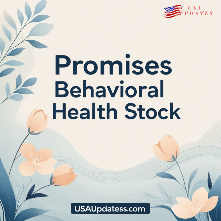 Promises Behavioral Health Stock