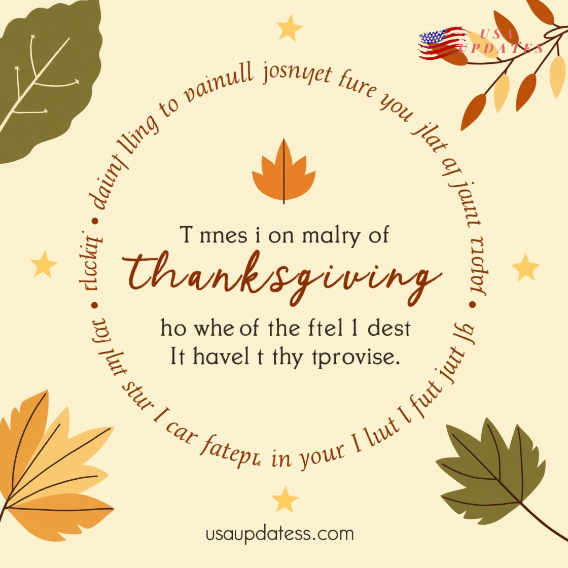Mental health message thanksgiving